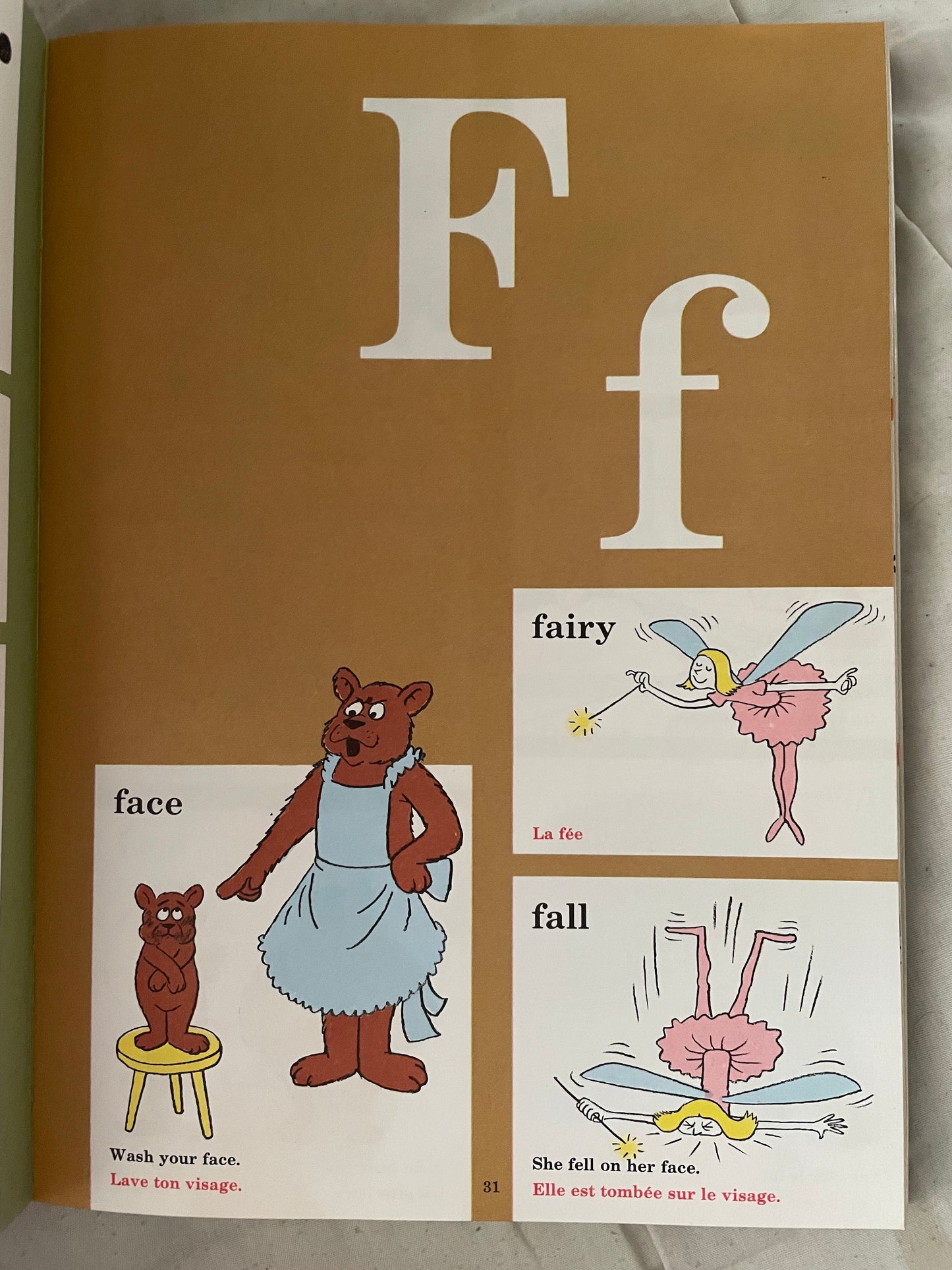 The Cat in the Hat Beginner Book: Dictionary in French.
