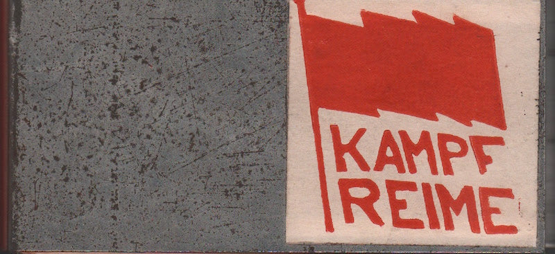 The Book as a Weapon: WANDREY, Uwe. Kampfreime.