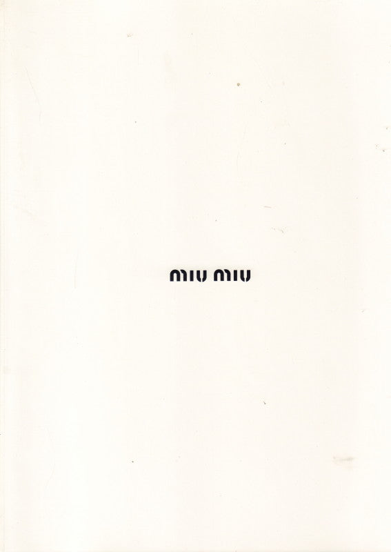 MEISEL, Steven. Miu Miu.