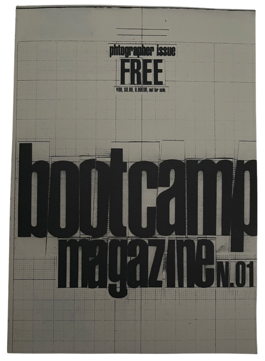 Bootcamp Magazine: Phtographer (sic) Issue.