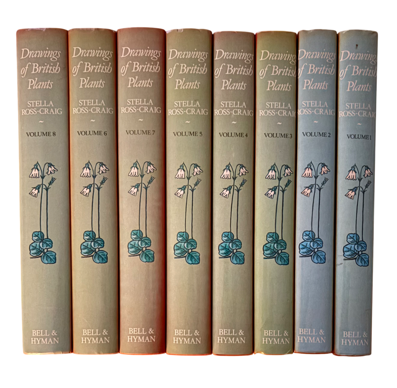 ROSS-CRAIG, Stella.  Drawings of British Plants: Being illustrations of the species of flowering plants growing naturally in the British Isles.
