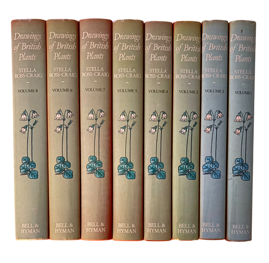 ROSS-CRAIG, Stella.  Drawings of British Plants: Being illustrations of the species of flowering plants growing naturally in the British Isles.